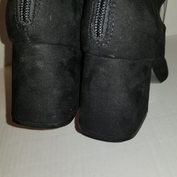 H&M Block Heel Lace Up Ballet Shoes Size 9.5 - Picture 6 of 11